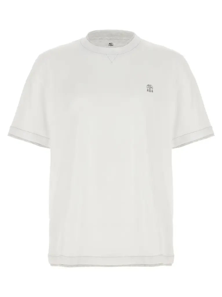 White Layered T-shirt