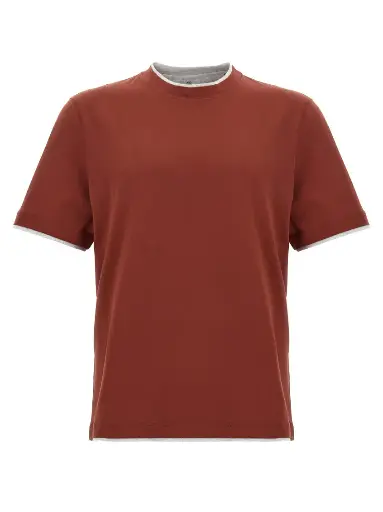 Red Layered T-shirt